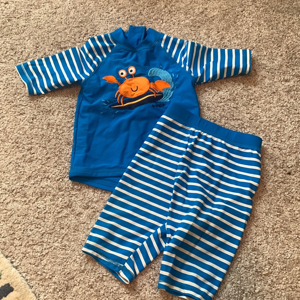 JoJo Maman Bebe Rash Guard - 2 Pieces
